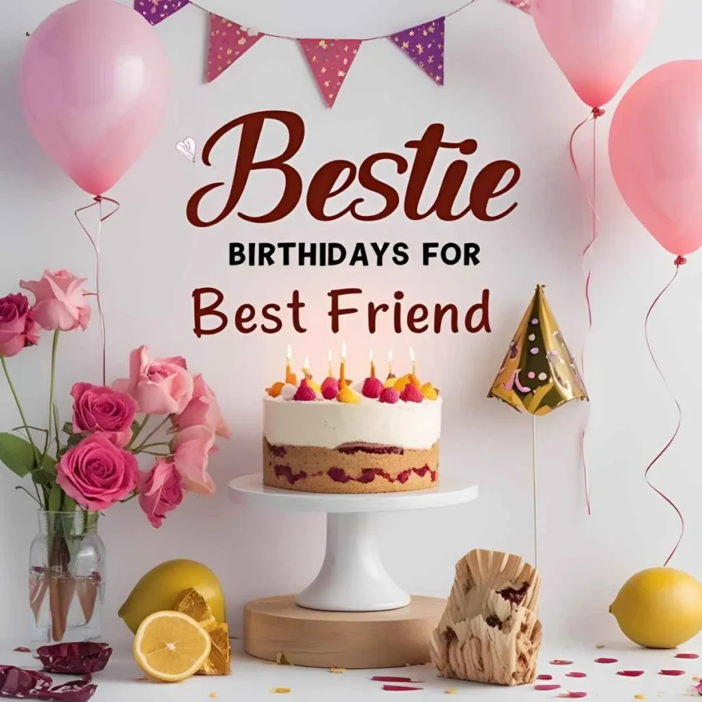 Bestie Birthday Wishes for Best Friend