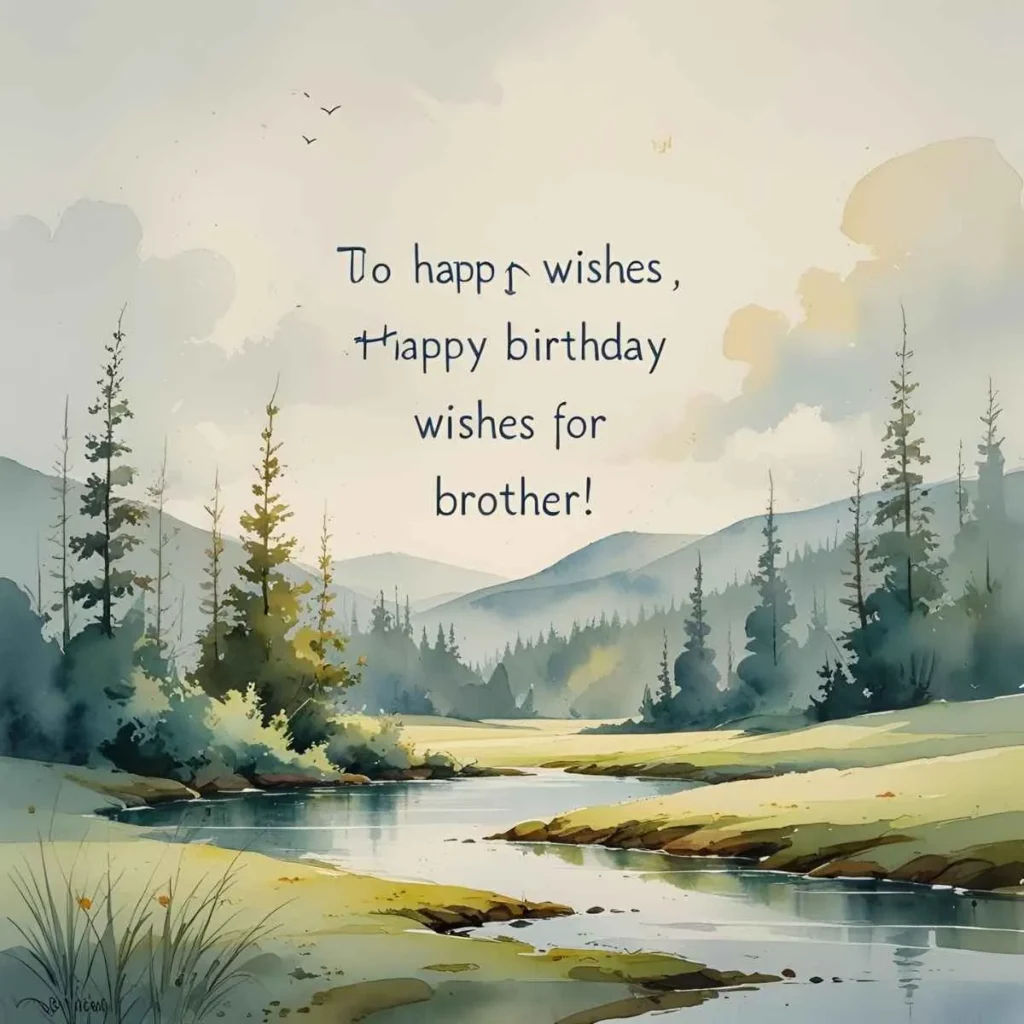 Birthday Wishes for Brother