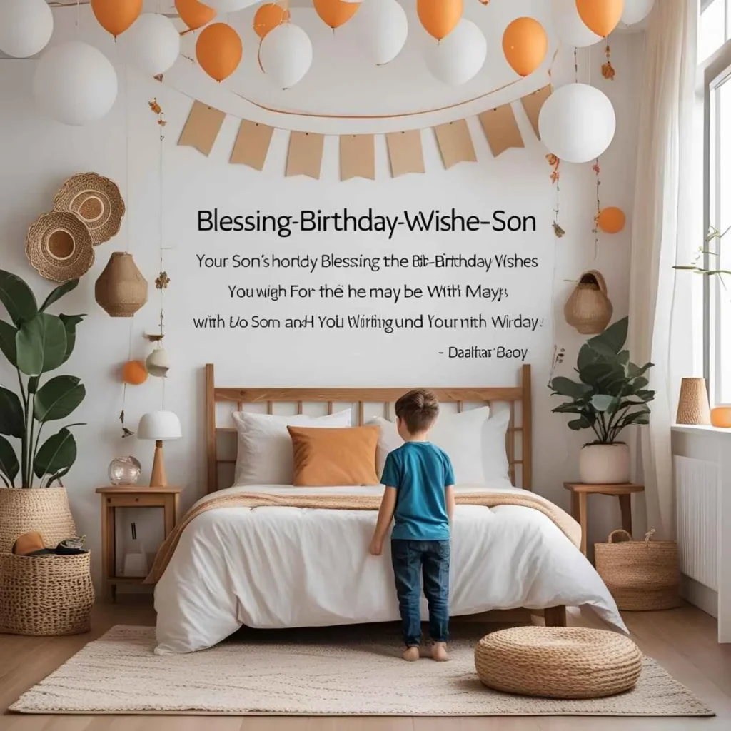 Blessing Birthday Wishes for Son