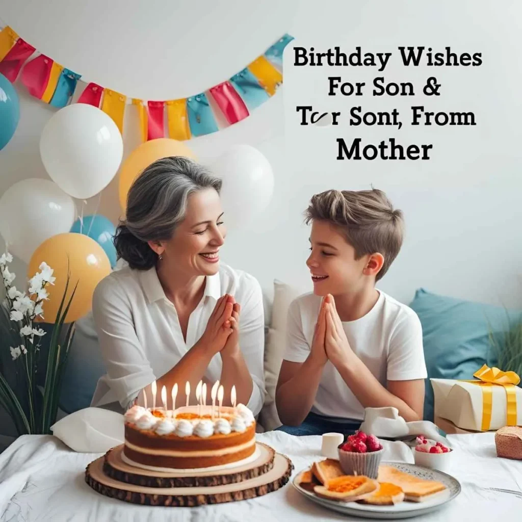 Blessing Birthday Wishes for Son from Mother
