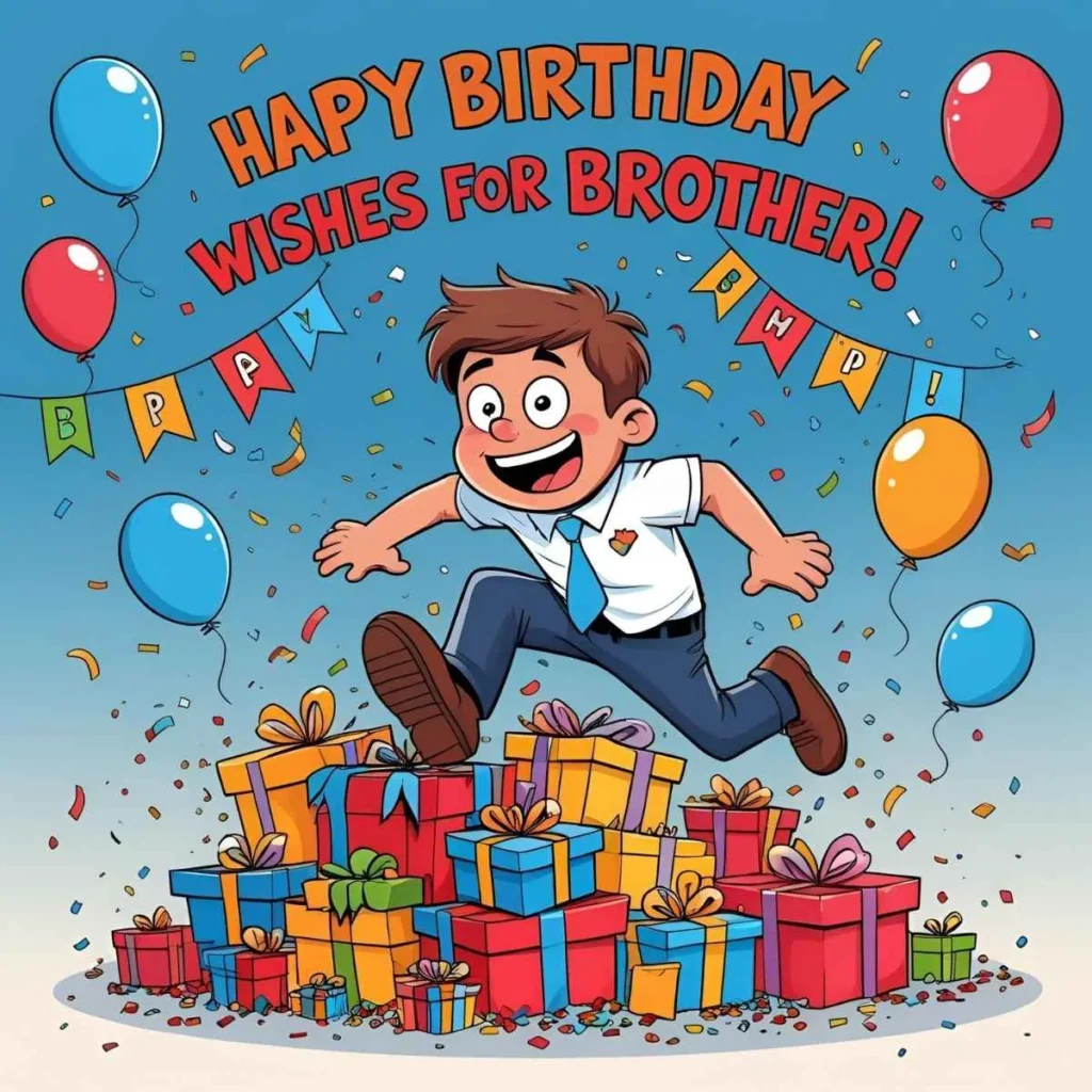 Funny Birthday Wishes for Brother
