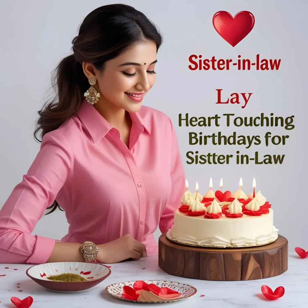 Heart Touching Birthday Wishes for Sister-in-law