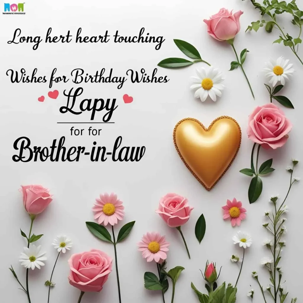 Long Heart Touching Birthday Wishes for Brother-in-law