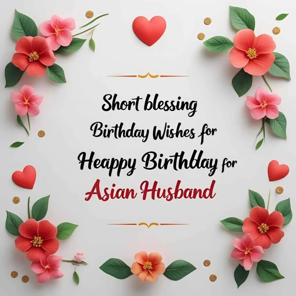Short Blessing Birthday Wishes for Husband
