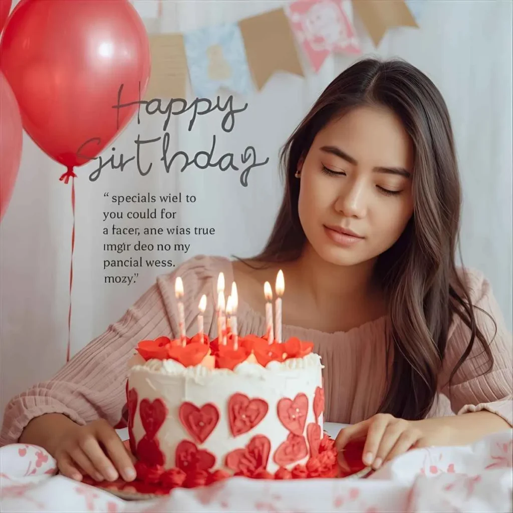 Special Person Emotional Heart Touching Birthday Wishes for Girlfriend