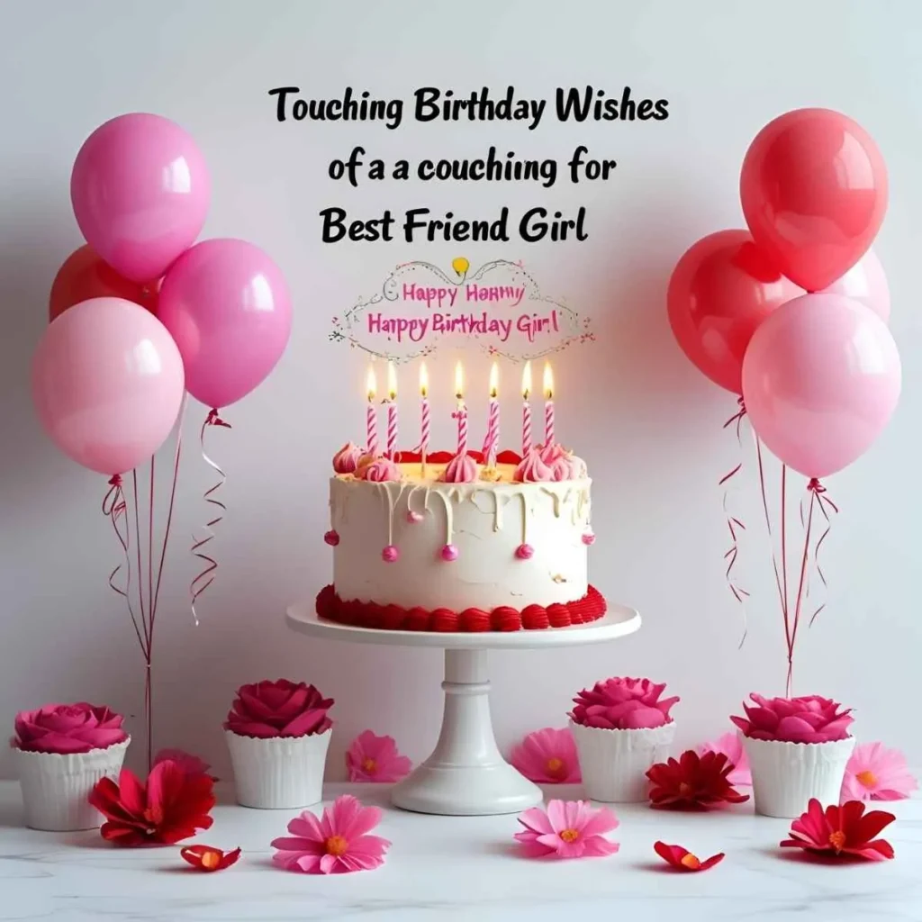 Touching Birthday Wishes for Best Friend Girl