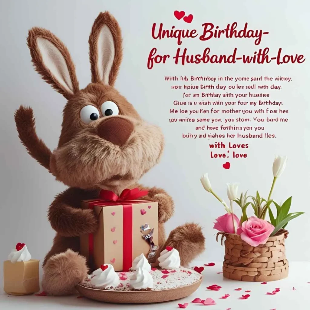 Unique Birthday Wishes for Husband with Love