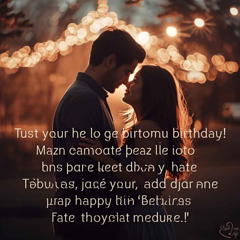 Birthday wishes for boyfriend