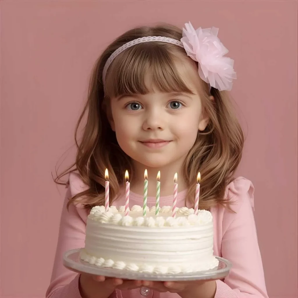 First Birthday Wishes for Girl