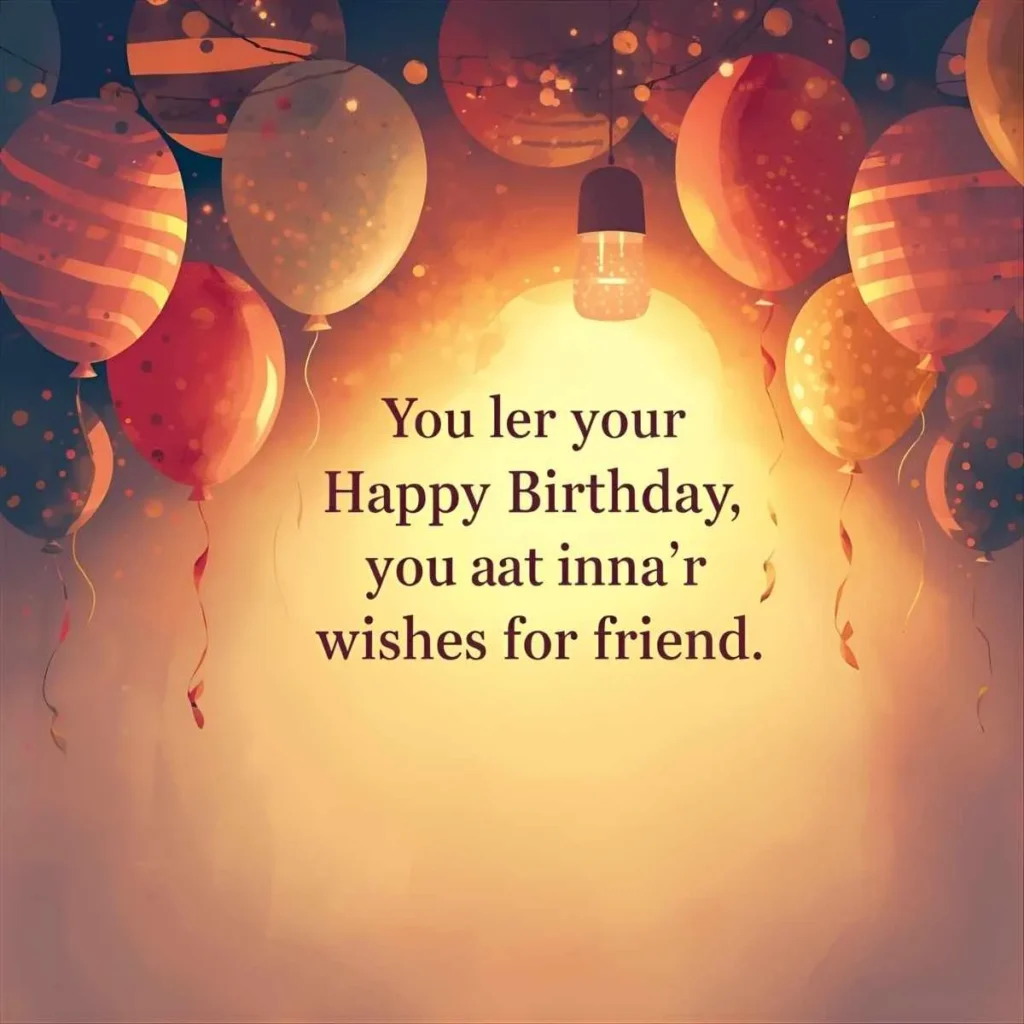 Short Simple Birthday Wishes for Friends