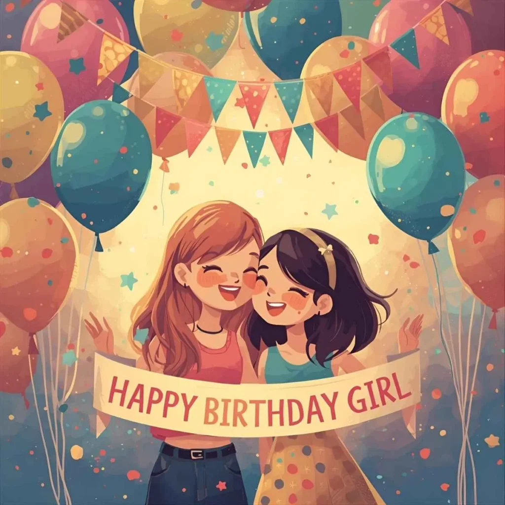 Simple Birthday Wishes for Friend Girl