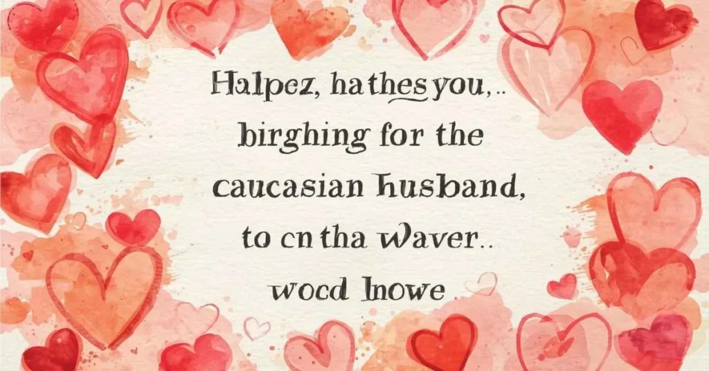 Unique Birthday Wishes for Husband With Love