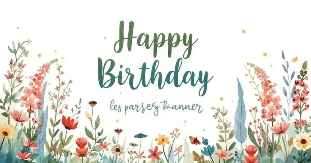 Design Ideas for Birthday Wishes