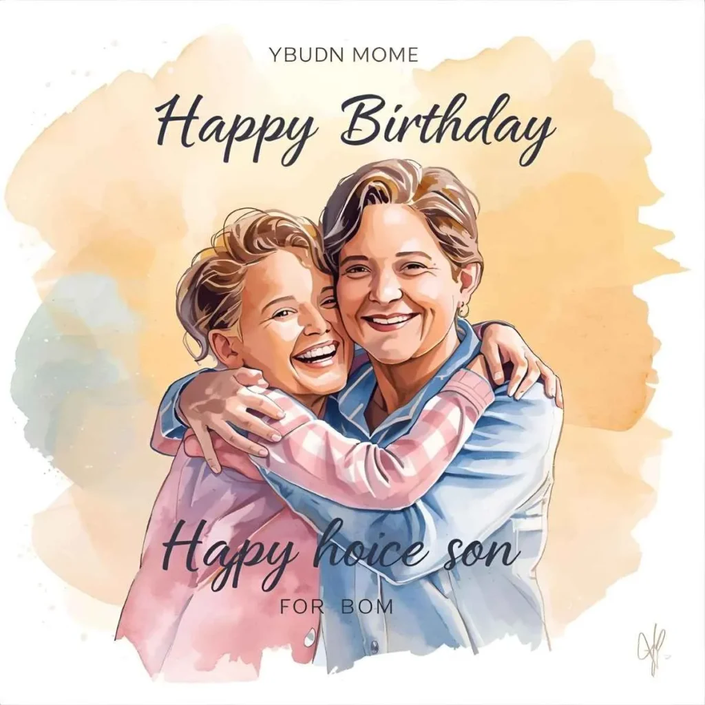 Happy Birthday Wishes for Son from Mom