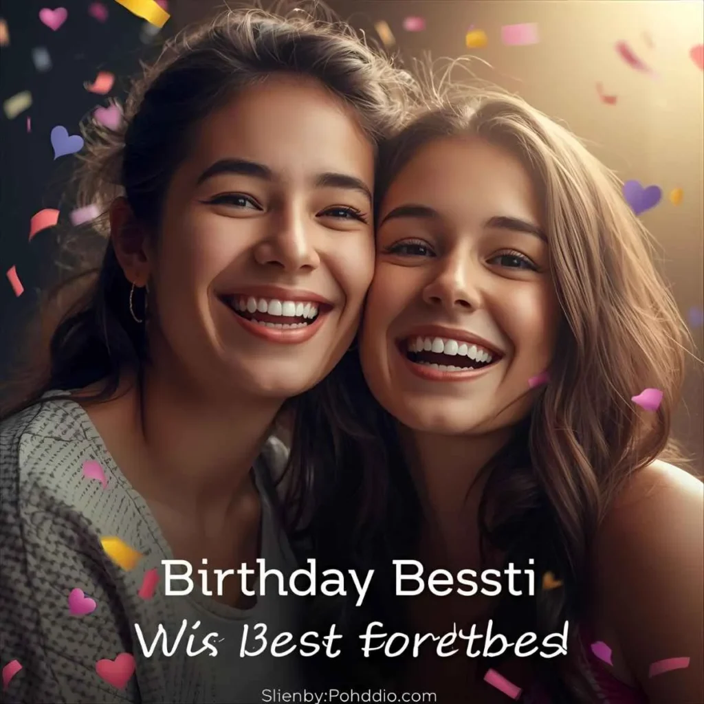 Heart Touching Bestie Birthday Wishes for Best Friend