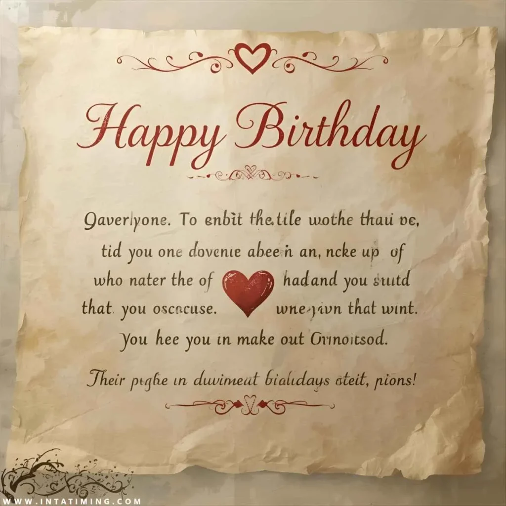 Heart Touching Birthday Wishes for Boyfriend Paragraph