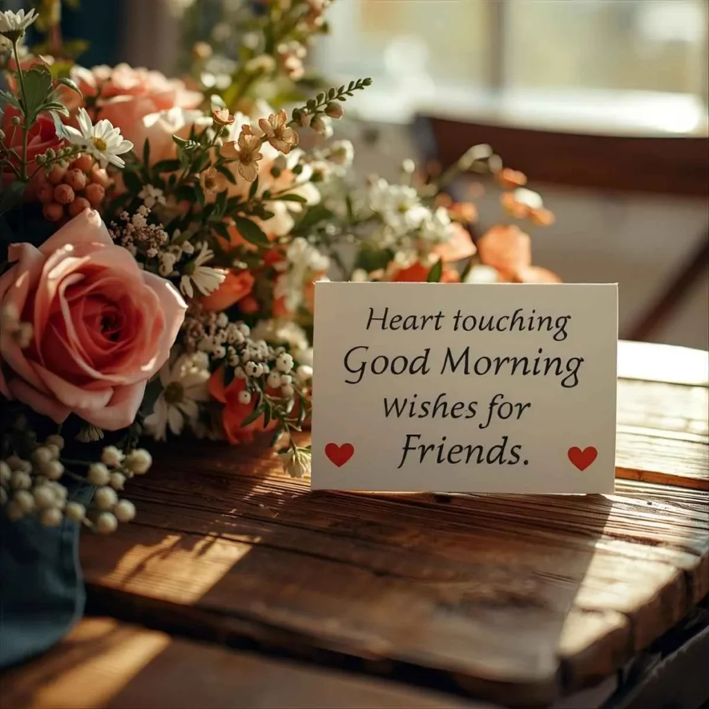 Heart Touching Good Morning Wishes for Friends
