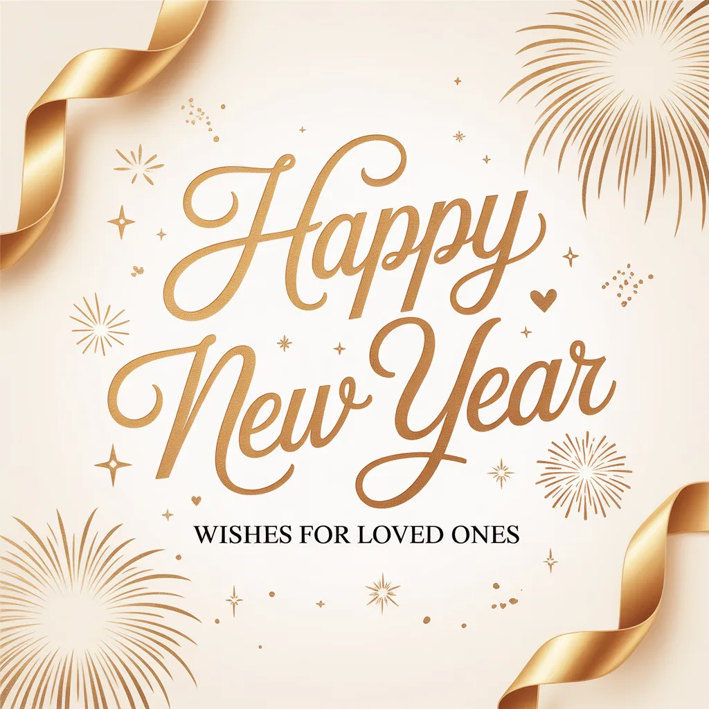 Happy New Year Wishes for Loved Ones