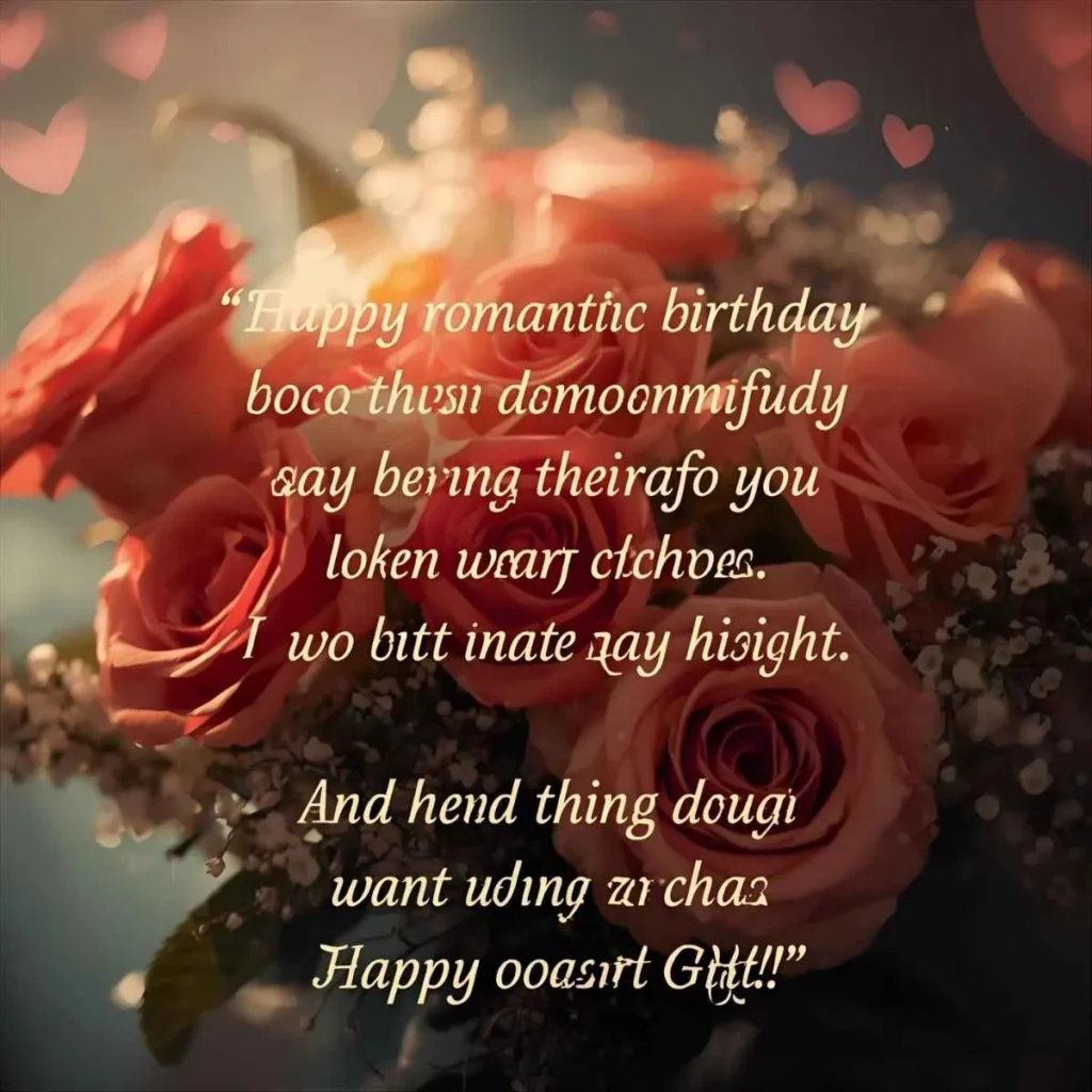 Long Romantic Birthday Wishes for Girlfriend