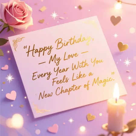 Short Birthday Wishes for Boyfriend Romantic