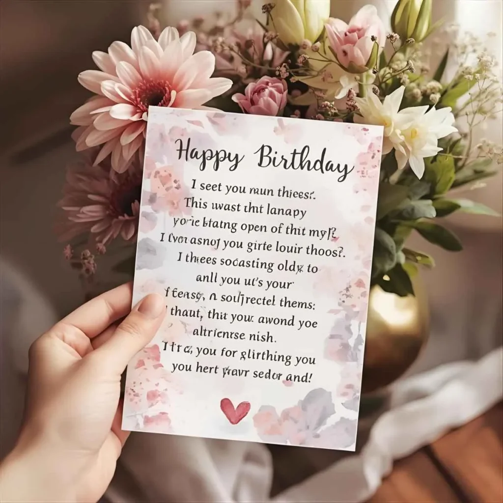 Short Romantic Birthday Wishes for Girlfriend