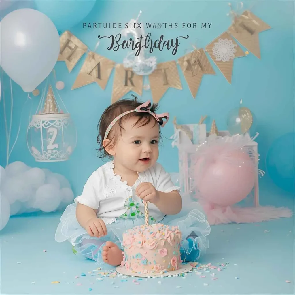 Six Months Birthday Wishes for My Daughter