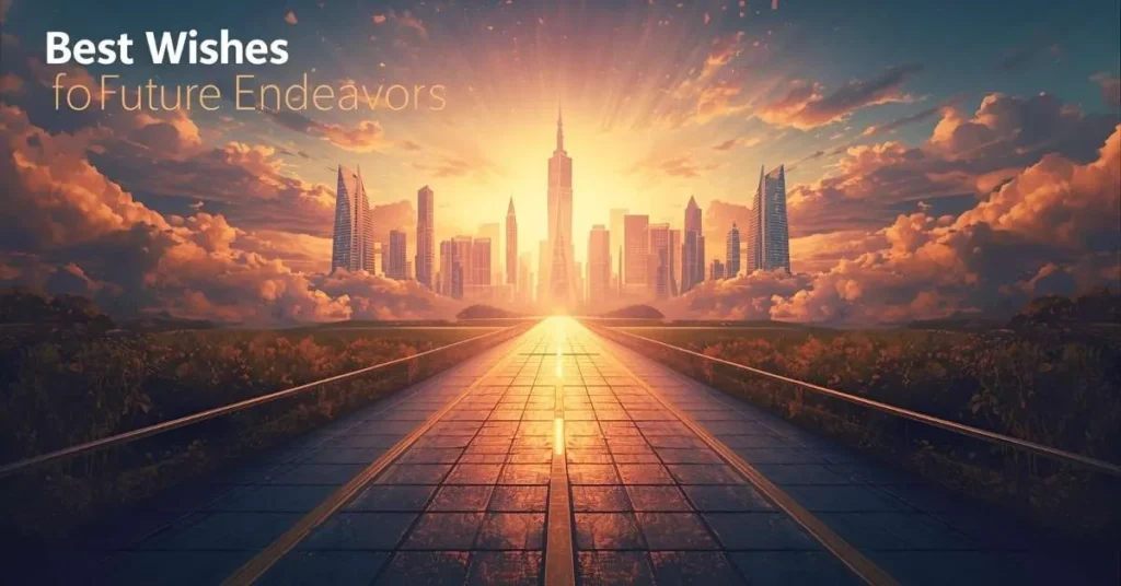 Best Wishes for Future Endeavors