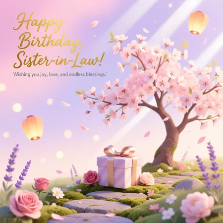 Birthday Wishes for My Sister-in-Law 