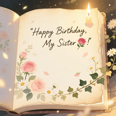 Birthday Wishes for My Sister Quotes 