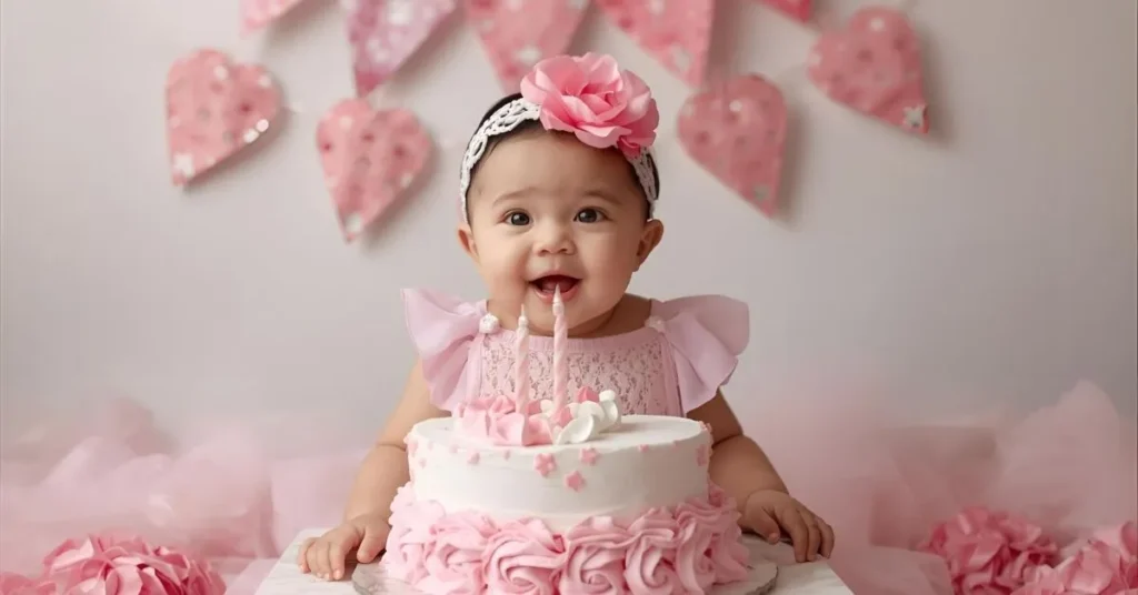 First Birthday Wishes for Baby Girl from Mother
