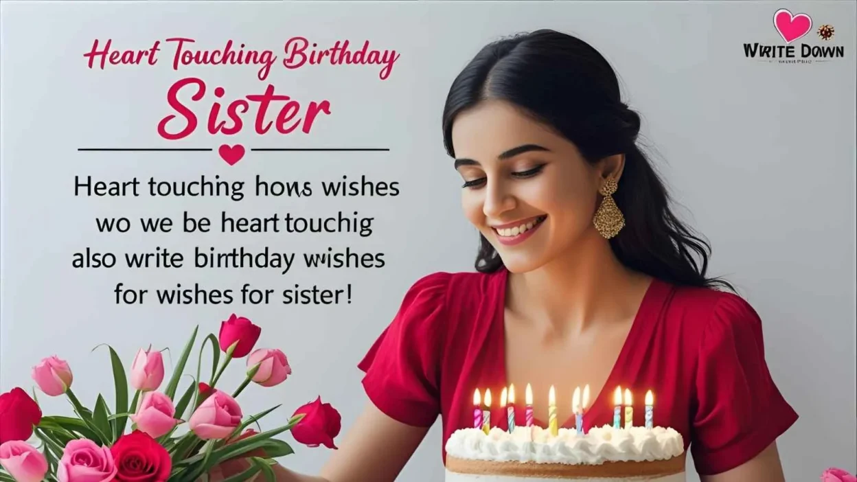 Heart Touching Birthday Wishes for Sister