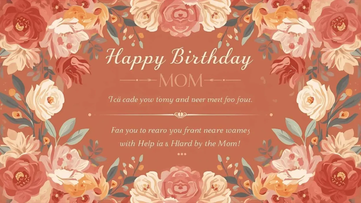 Birthday Wishes for Mom