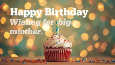 Birthday Wishes for Big Brother