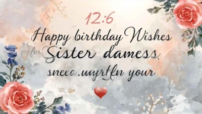 Birthday Wishes for Sister in Law 2026