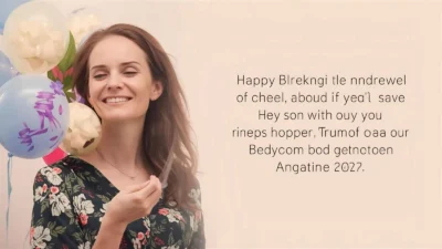 Blessing Birthday Wishes for Son from Mother in 2025