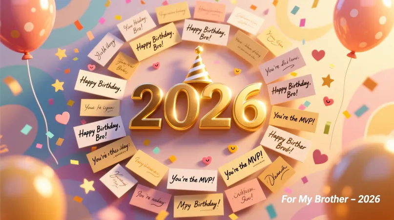 Birthday Wishes for Brother