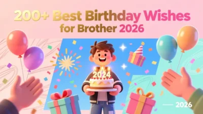 Birthday Wishes for Brother