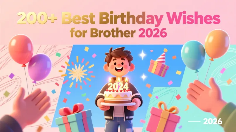 Birthday Wishes for Brother