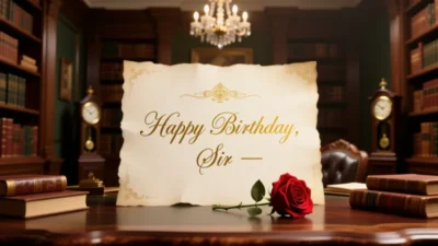 Birthday Wishes for Sir