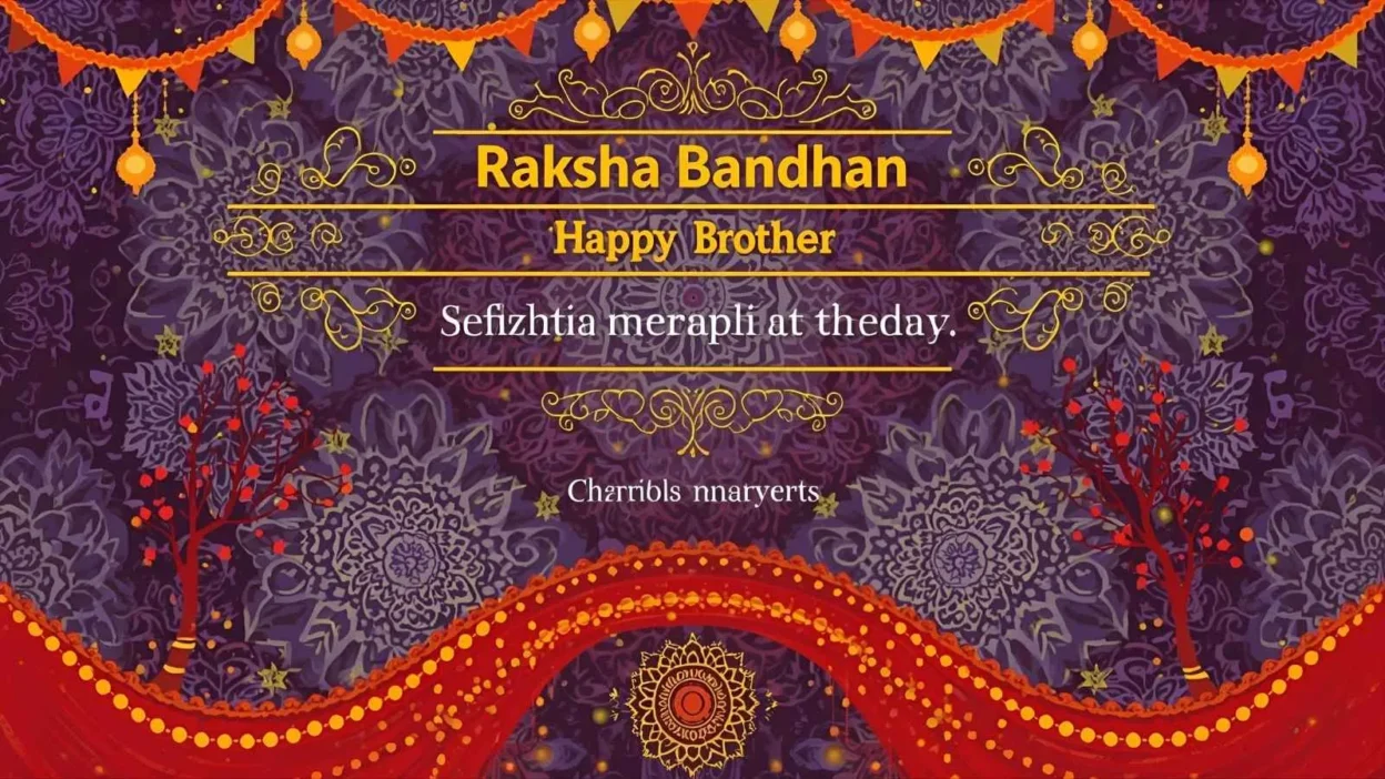 Raksha Bandhan Wishes for Brother