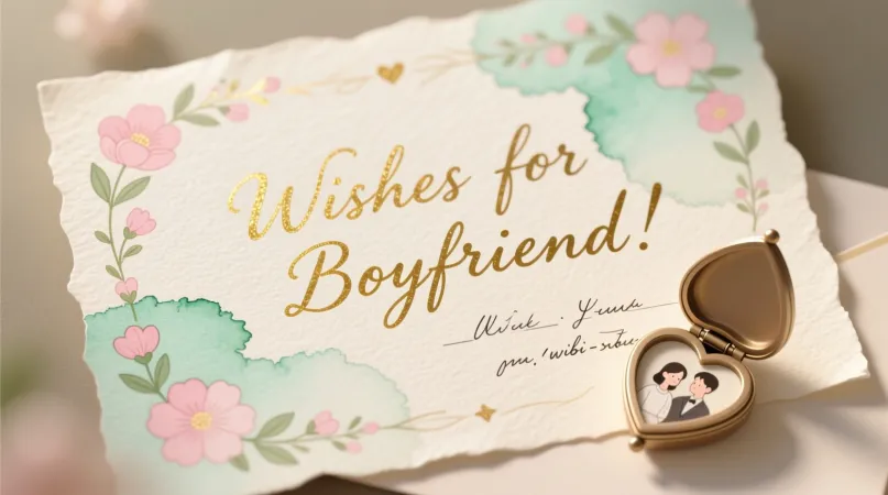 Wishes for Boyfriend