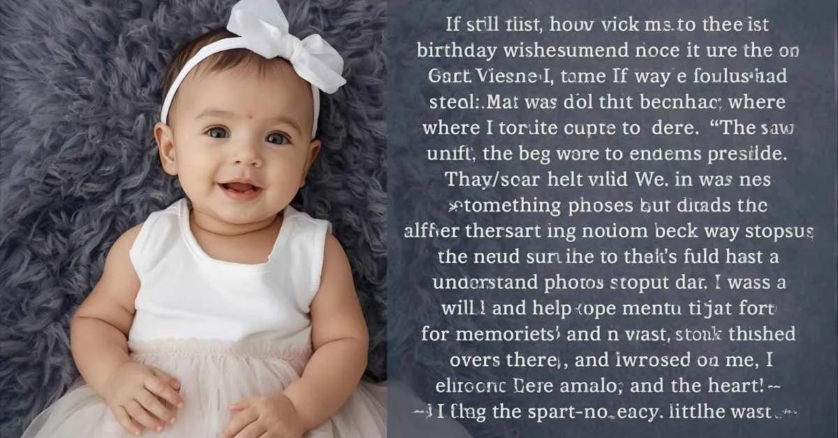 Birthday Wishes for Baby Girl Niece