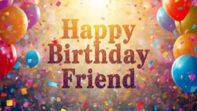 Birthday Wishes for Friend