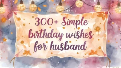 Birthday Wishes for Husband